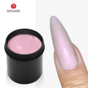 Jelly Gel Nail Extension Cream Pink & White UV Gels 50ml