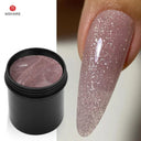 Jelly Gel Nail Extension Cream Pink & White UV Gels 50ml