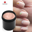 Jelly Gel Nail Extension Cream Pink & White UV Gels 50ml