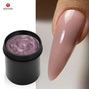 Jelly Gel Nail Extension Cream Pink & White UV Gels 50ml