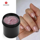 Jelly Gel Nail Extension Cream Pink & White UV Gels 50ml
