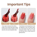 Jelly Gel Polish Set: Professional UV LED Manicure Kit