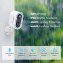 Battery Powered Security Camera for Home
