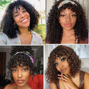 Glueless Pixie Bob Wig for Women Comfort