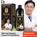 Hair Dye Shampoo for Dark Color Shine