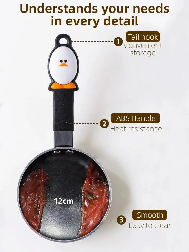 Joie Eggy Mini Stainless Steel Nonstick Frying Pan For Eggs