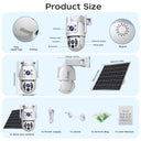 Outdoor JOOAN 4K Solar Wireless Camera