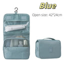 Makeup Bag for Women Open Flat Workspace