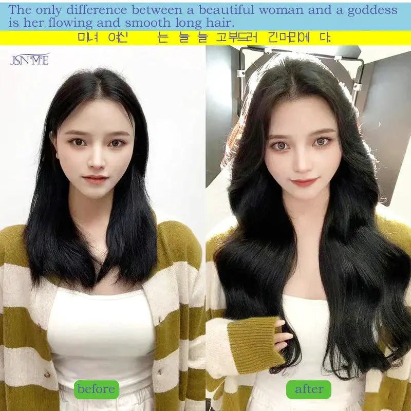 JSNME Luxe Remy Human Hair Extensions 24 Inch Bundles