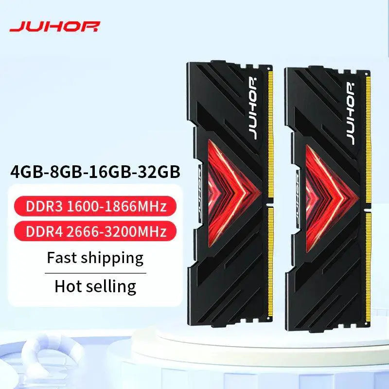 JUHOR DDR3 Desktop RAM High Performance 8GB 4GB Memory