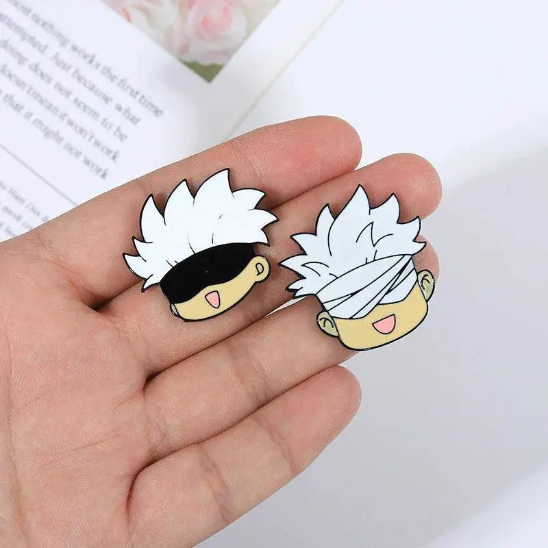 Jujutsu Kaisen Enamel Pin Trendy Anime Brooch For Fans