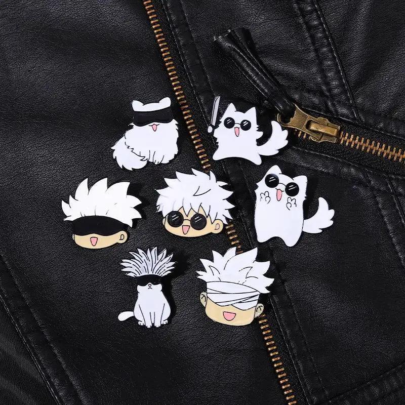 Jujutsu Kaisen Enamel Pin Trendy Anime Brooch For Fans
