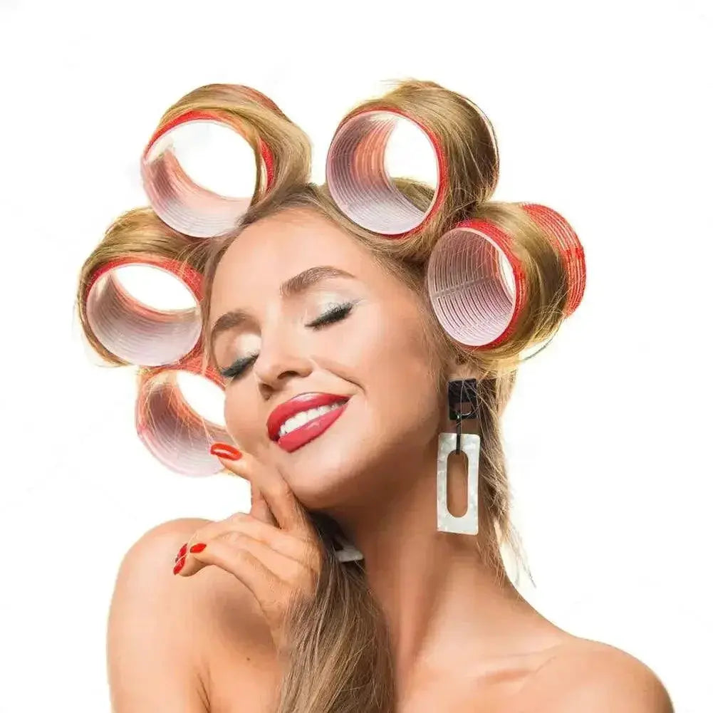 Jumbo Self Grip Hair Curlers For Salon Quality Curls