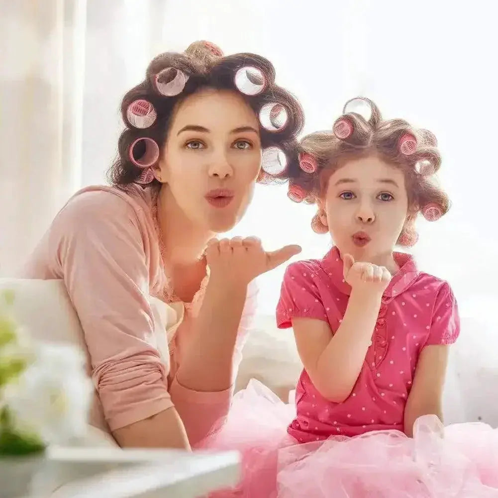 Jumbo Self Grip Hair Curlers For Salon Quality Curls