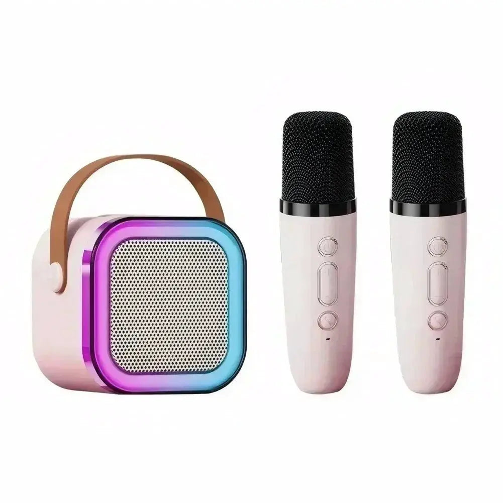 K12 Wireless Bluetooth Speaker Karaoke With 2 Microphones - OurLum.com