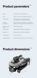 Cinematic 8K GPS Drone for Creators