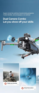 Cinematic 8K GPS Drone for Creators