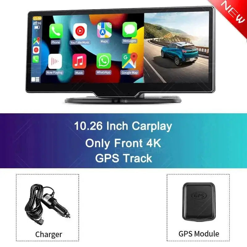 Dash Cam Crystal Clear GPS WiFi System Front — product view 8