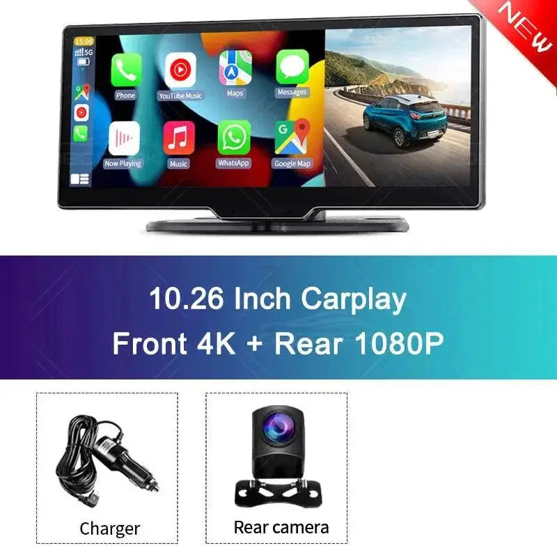 Dash Cam Crystal Clear GPS WiFi System Front — product view 9