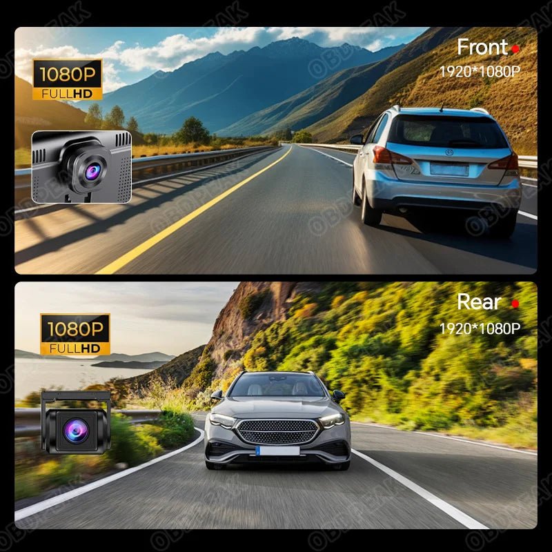 K60 Pro Car Dash Cam 11.3 Inch Android 14 AI - Wireless CarPlay And Android Auto