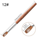 KADS Nail Art Brush Professional Kolinsky Sable Brush Tool