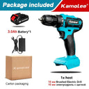 Kamolee 10mm/13mm Cordless Electric Impact Drill for Makita