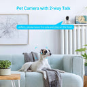 KAWA 2K Smart WiFi Security Camera for Home Baby Pets