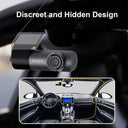 KAWA D5 Dash Cam with Night Vision and 360 Degree Rotation