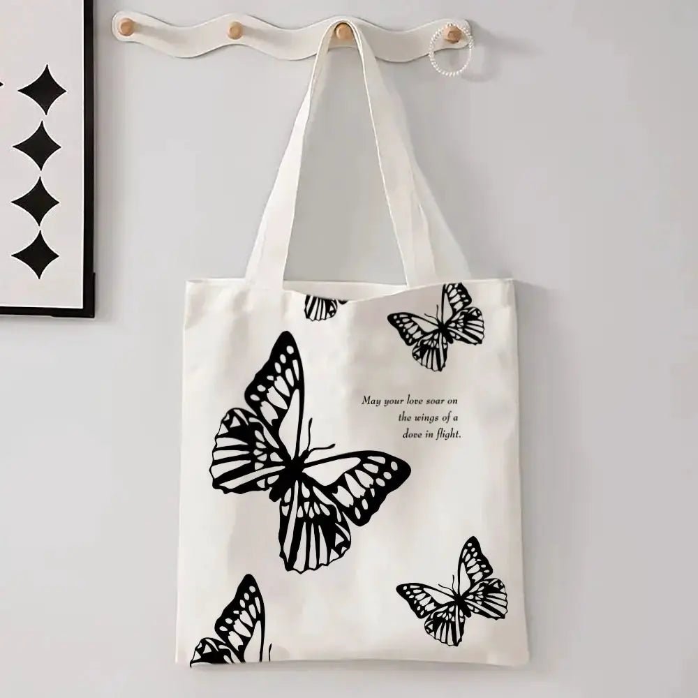 Kawaii Cartoon Cat Tote Bag Large Capacity Must Have Womens Shoulder Bag