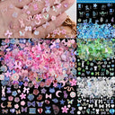 Kawaii Resin Nail Charms & Rhinestones Set Candy Theme Decor