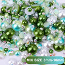 Kawaii Resin Nail Charms & Rhinestones Set Candy Theme Decor