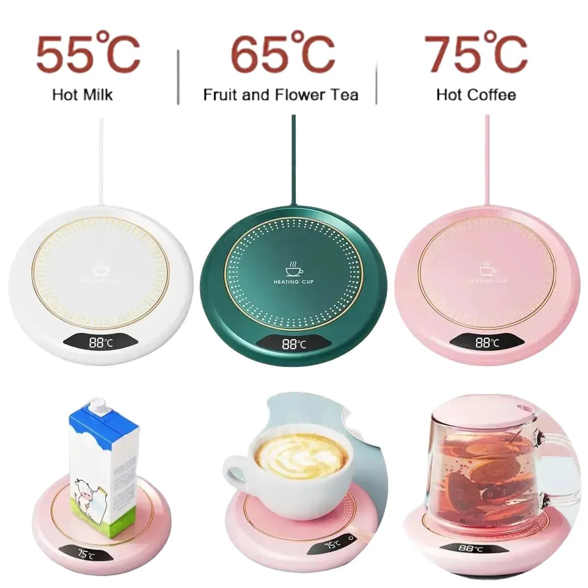 Keeps Coffee Warm Usb Cup Warmer Desk — product view 1
