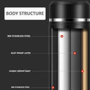 Keeps Heat Thermos Bottle for Desk Use