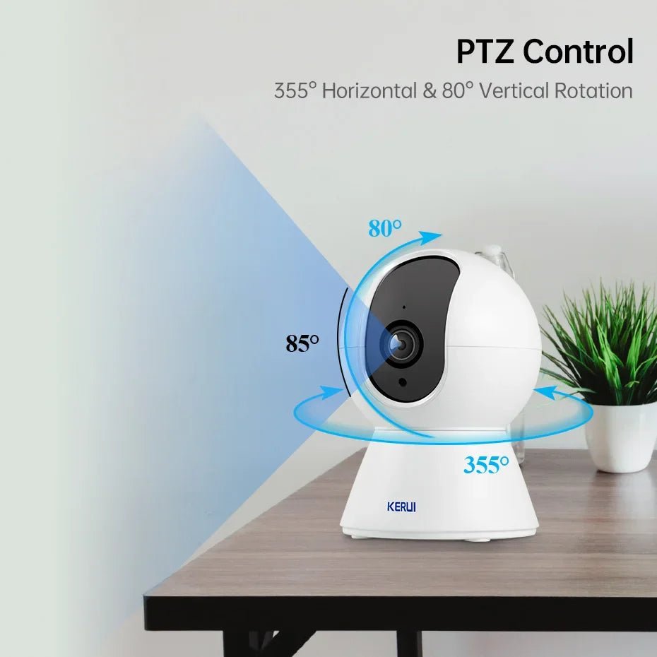 Kerui K259 Mini WiFi Cameras 5MP 8MP 4K - Tuya Smart Auto Tracking Home Security