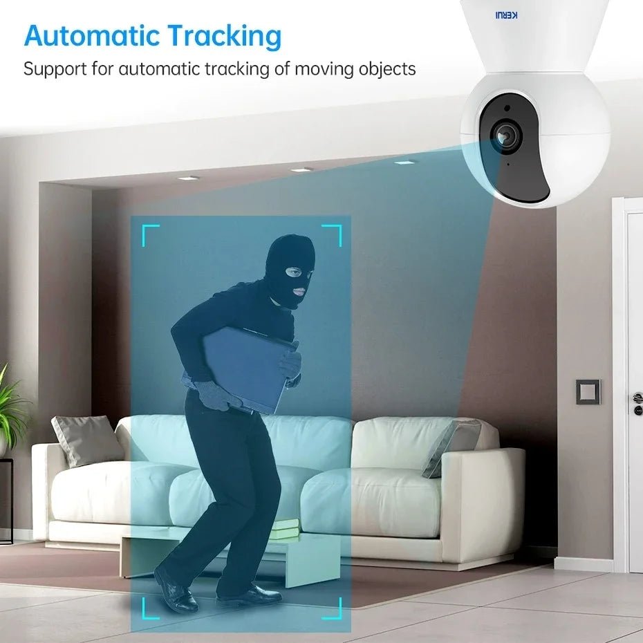 Kerui K259 Mini WiFi Cameras 5MP 8MP 4K - Tuya Smart Auto Tracking Home Security