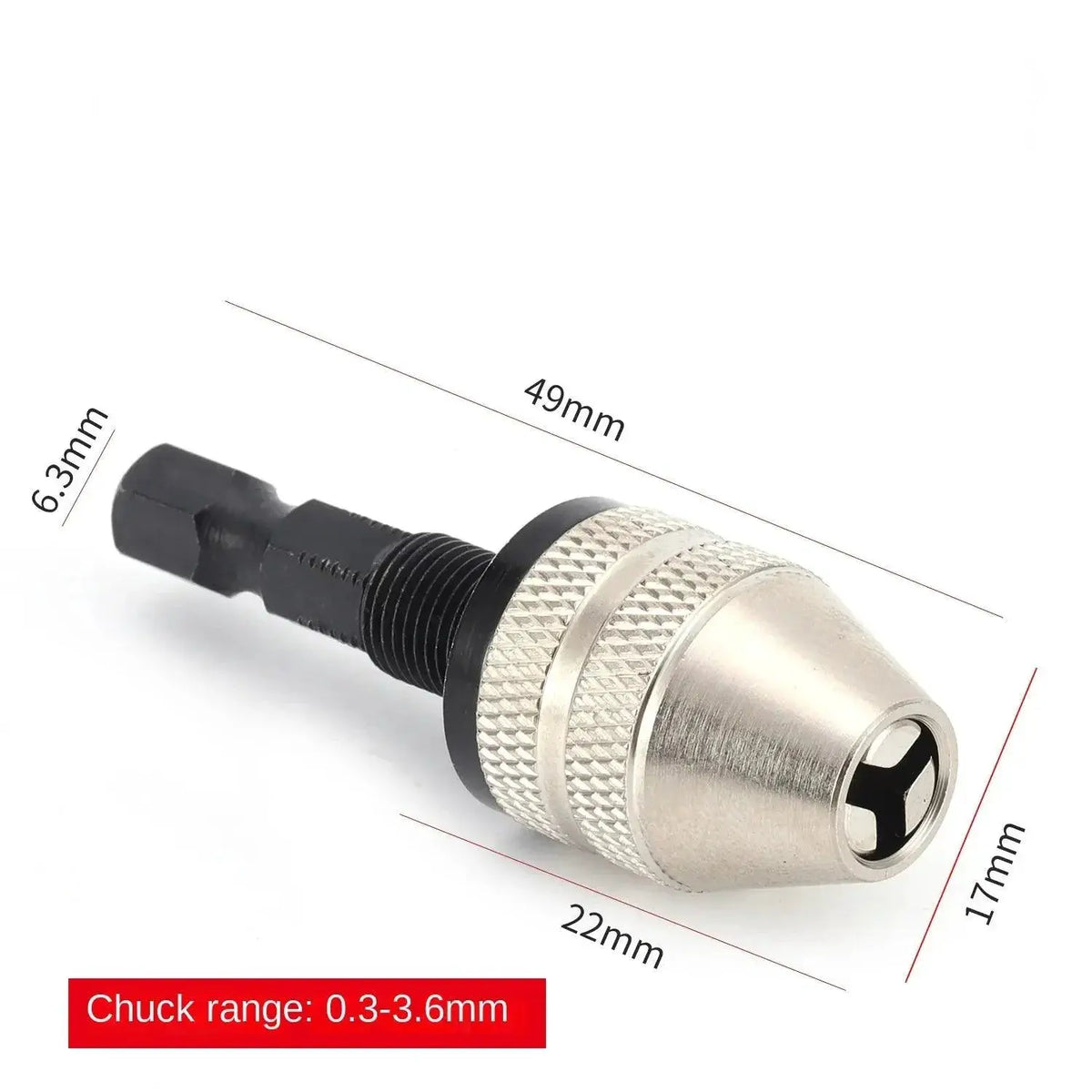Fast Bit Change Chuck - Keyless Hex Adapter — product view 10