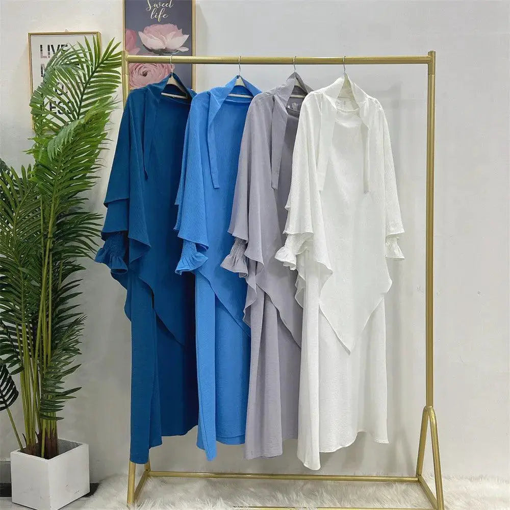 Khimar Abaya Set Premium Fabric Prayer Clothes For Women