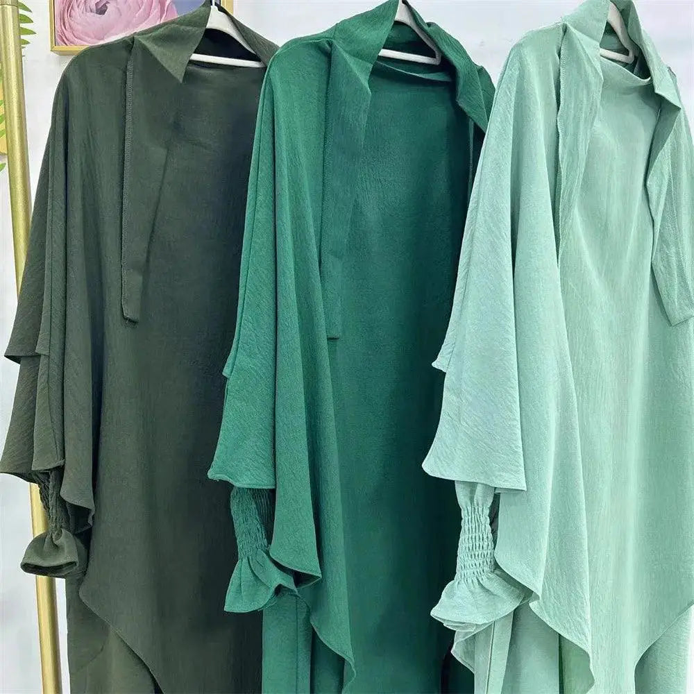 Khimar Abaya Set Premium Fabric Prayer Clothes For Women