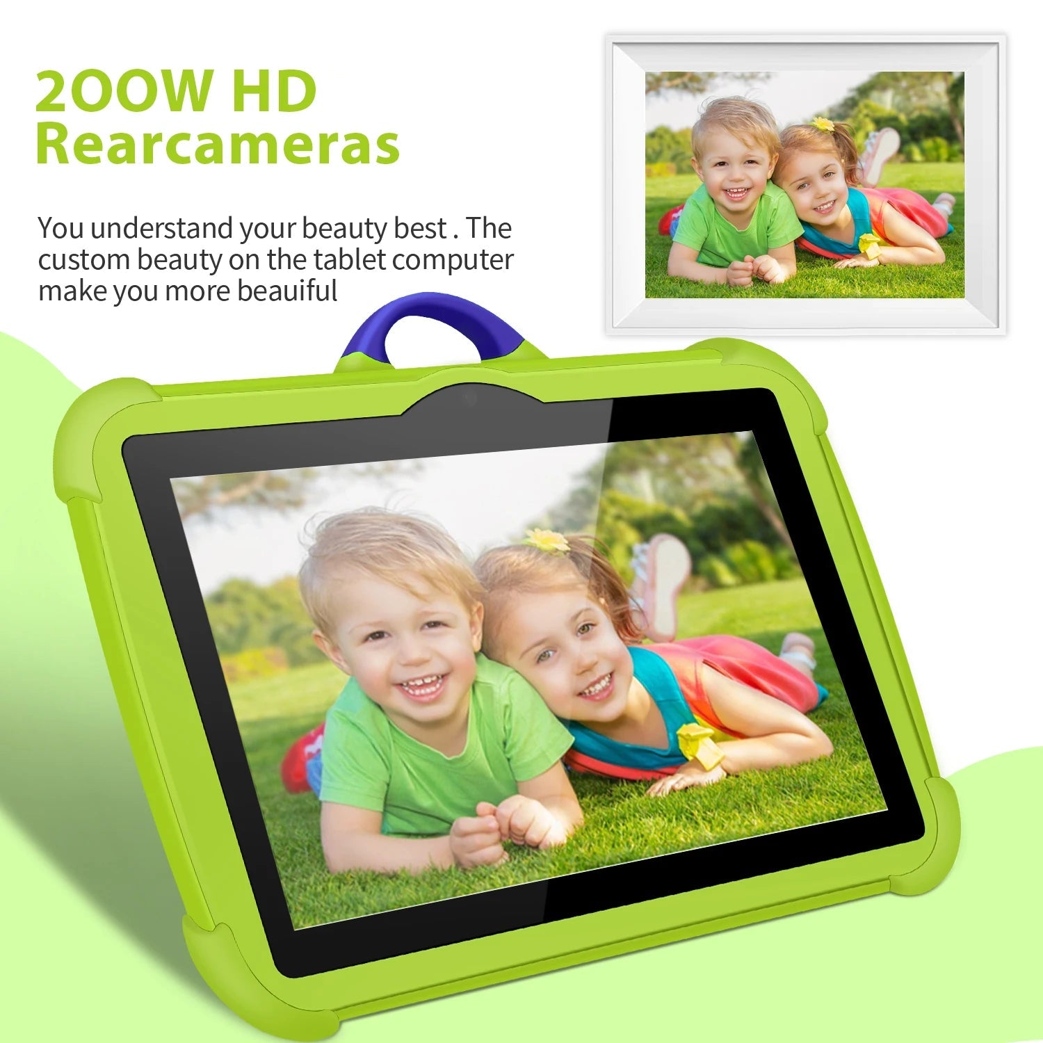 KidBright 7 Inch Android Kids Tablet Quad Core 4GB RAM 64GB ROM Play - Learn Fun