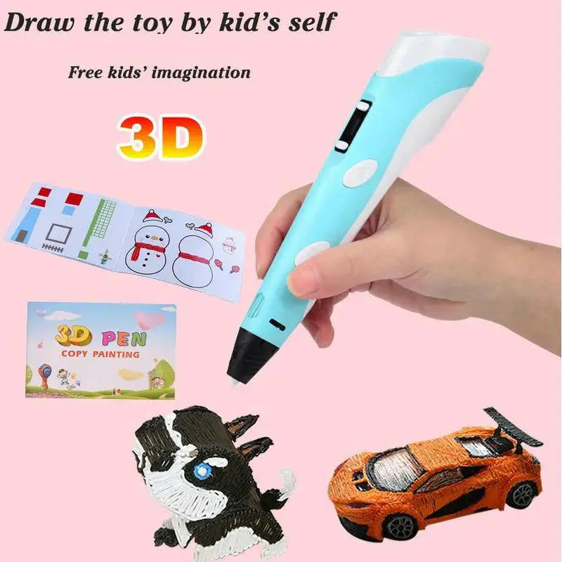 Kids 3D Printing Pen Creative Drawing Toy For Learning