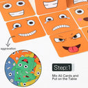 Kids Expression Puzzle Building Blocks Toy for Learning Fun