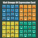 Kids Expression Puzzle Building Blocks Toy for Learning Fun