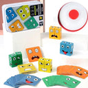 Kids Expression Puzzle Building Blocks Toy for Learning Fun
