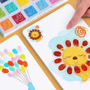Kids Finger Painting Set Creative Coloring Doodle Toy