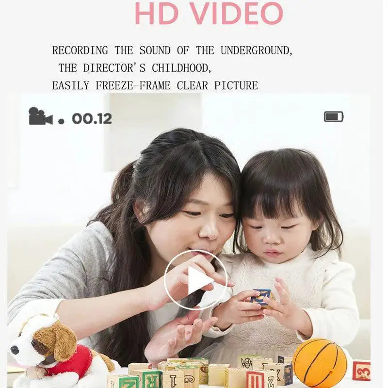 Kids Instant Print Camera Educational Toy For Learning Fun