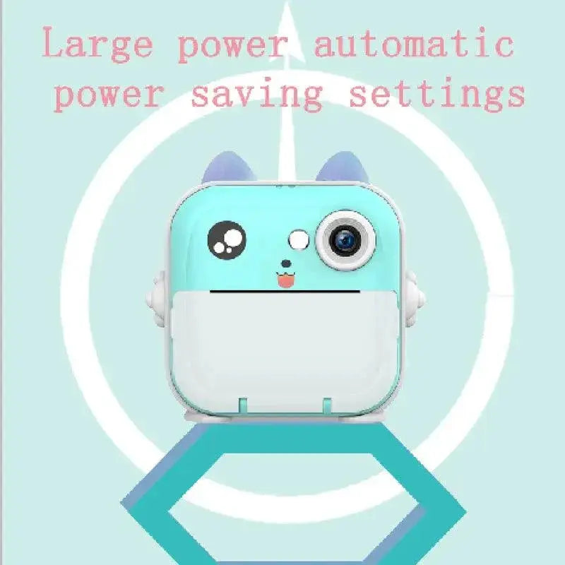 Kids Instant Print Camera Educational Toy For Learning Fun