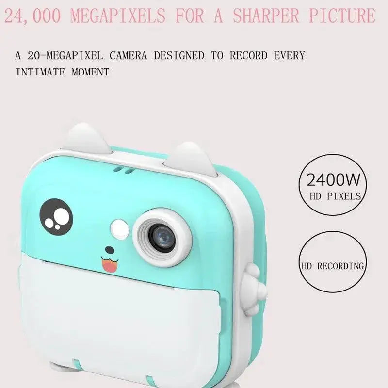 Kids Instant Print Camera Educational Toy For Learning Fun