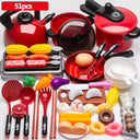 Kids Kitchen Playset - Cooking Toys Set for Fun Learning