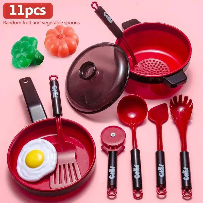 Kids Kitchen Playset Cooking Toys Set For Fun Learning