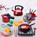 Kids Kitchen Playset: Realistic Cooking Toys for Kids Set